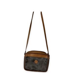 Vintage Pierre Balmain Paisley Tan Brown Leather Shoulder Bag – Designer Purse